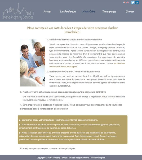 Agence d'immobilier-DPS
