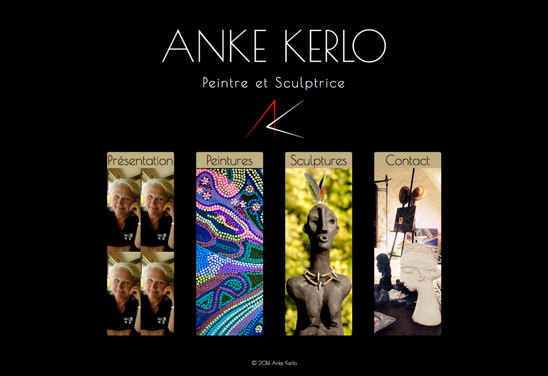 Anke Kerlo-création site web