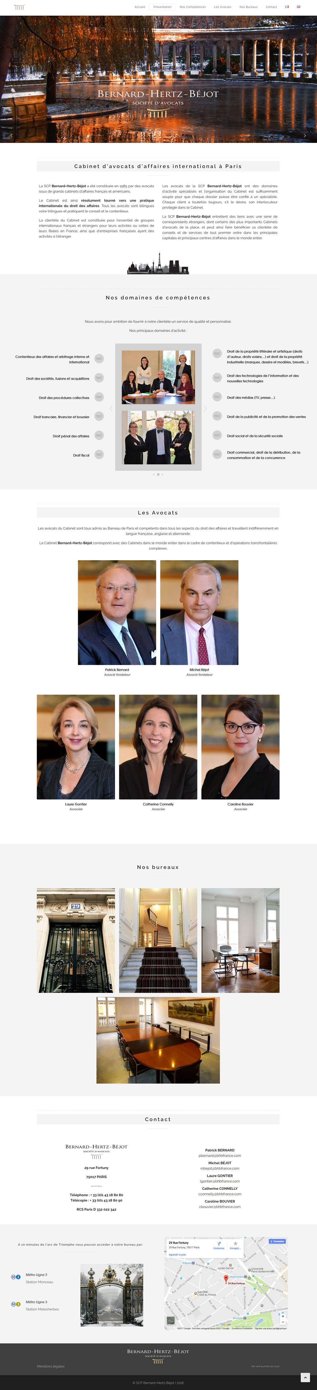 BHB-Avocats-création site web