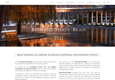 Webdesign-Cabinet d'avocats